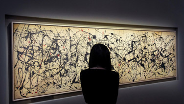 Jackson Pollock tablosu rekor fiyata satıldı