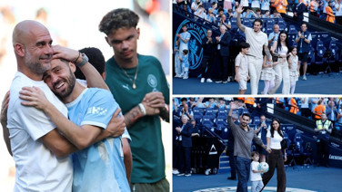 Guardiola ve Bernardo'ya veda: Ederson ile İlkay'a büyük onur