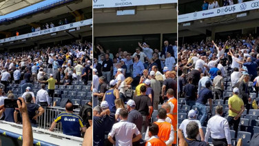Fenerbahçe kongresinde büyük kavga! Şişeler havada uçuştu