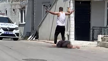 Sokak ortasında eşini katleden cani: Çocuğumla göz göze gelince...