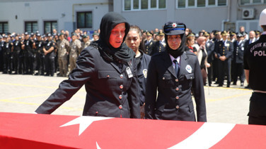17 gün önce baba olmuştu: Şehit polise veda