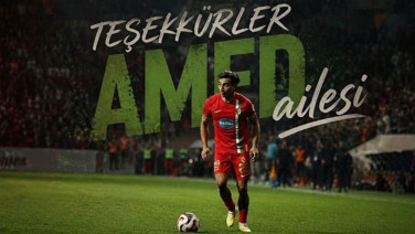 Amedspor'dan ayrıldığını açıkladı