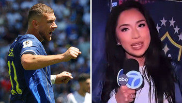 Edin Dzeko'dan Amerikalı muhabire tokat gibi cevap: 'Çok şey gösteriyor'