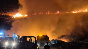 Bodrum'da korkutan yangın