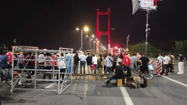 15 Temmuz Şehitler Köprüsü kapatıldı