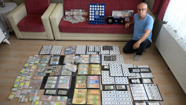 163 ülkenin parasından koleksiyon yaptı