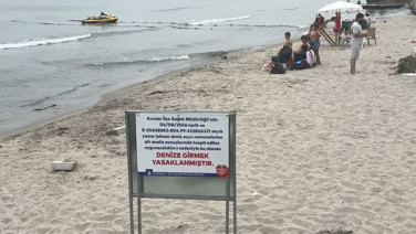 Deniz suyu yüzmeye uygun çıkmadı: İstanbul'daki plaj kapatıldı