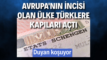 Avrupa'nın incisi olan ülke Türklere kapıları açtı: Duyan koşuyor