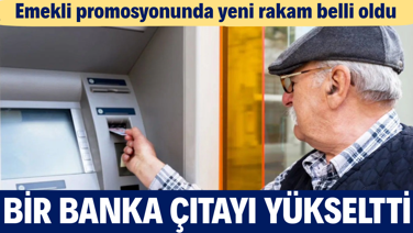 Bir banka çıtayı yükseltti. Emekli promosyonunda yeni rakam belli oldu