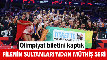 Filenin Sultanları'ndan müthiş seri: Olimpiyat biletini kaptık