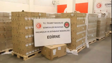 Kapıkule’de TIR’dan çıktı. 79 bin 790 adet ele geçirildi