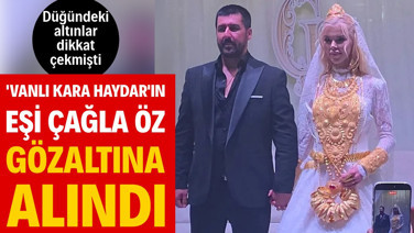 'Vanlı Kara Haydar' Mehmet Fatih Tançalan'ın eşi Çağla Öz gözaltına alındı