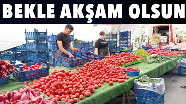 Akşam pazarı bu yetişen alıyor