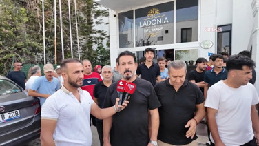 Otel sahibi müşteriler ile çalışanları otelden kovdu