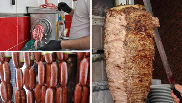 Döner, sucuk ve kıymada tamamen yasaklandı. Resmi Gazete'de yayınlandı