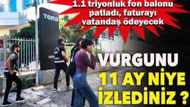 Fon balonunun faturası vatandaşa