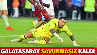 Galatasaray savunmasız kaldı