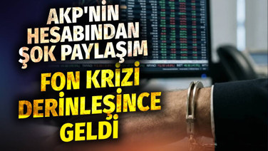AKP'nin hesabından şok paylaşım. Fon krizi derinleşince geldi