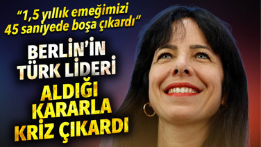 Berlin'in Türk lideri Elif Eralp kriz yarattı: "1,5 yıllık emeği 45 saniyede boşa çıkardı"