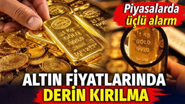 Altın fiyatlarında derin kırılma. Piyasalarda üçlü alarm (24 Eylül 2026)