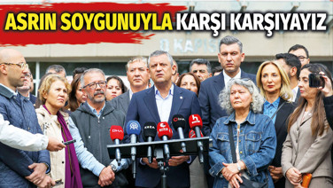 Asrın soygunuyla karşı karşıyayız