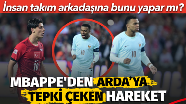 Mbappe'den Arda Güler'e tepki çeken hareket. İnsan takım arkadaşına bunu yapar mı?