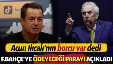 Aziz Yıldırım, Acun Ilıcalı'nın Fenerbahçe'ye borcu var dedi. Miktarını açıkladı