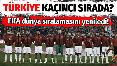 FIFA Dünya sıralamasını yeniledi: Türkiye kaçıncı sırada?