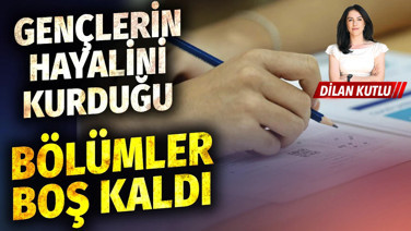 Gençlerin hayalini kurduğu o bölümler boş kaldı