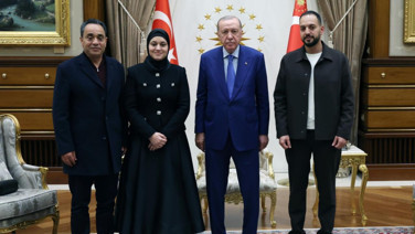 Erdoğan, İsrail askerlerinin katlettiği Hind Rajab'ın ailesiyle buluştu