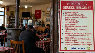 Veresiye için KPSS'den 85 puan istiyor. Yetmedi, 12 şart daha koydu
