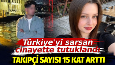 Türkiye'yi sarsan cinayette tutuklandı. "Yakışıklı diye" takipçi sayısı 15 kat arttı