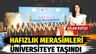 Hafızlık merasimleri üniversitelere taşındı