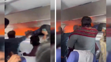 Kabin bagajında patladı! Uçak acil iniş yaptı