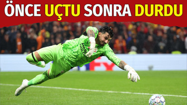Uğurcan Çakır, Barcelona maçında önce uçtu sonra durdu