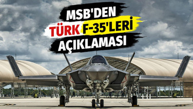MSB'den Türk F-35'leri açıklaması