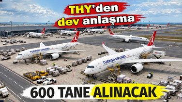 THY'den dev motor anlaşması. 600 tane alacak