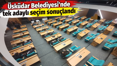 Üsküdar Belediyesi'nde tek adaylı seçim sonuçlandı