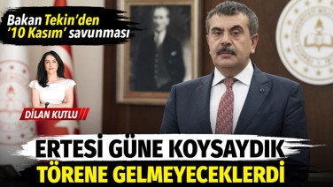 10 Kasım’da okullarda sınav yapılmasına Bakan Tekin’den ilginç savunma: Sınav olmasa çocuklar törene gelmeyeceklerdi