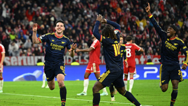 Şampiyonlar Ligi'nde toplu sonuçlar: Arsenal Münih'te pes etmedi