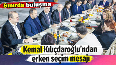 CHP Genel Başkanı Kemal Kılıçdaroğlu’ndan 'erken seçim' açıklaması: Biz varız