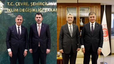 AKP'ye katılan Cemil Tugay'dan iki bakana ziyaret