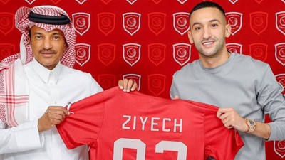 Galatasaray'dan ayrılan Ziyech soluğu Katar'da aldı