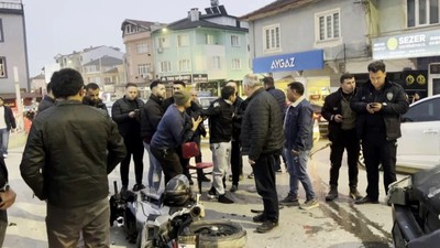 Kazada yaralandı, motosikletinin derdine düştü: 300 bin TL gitti