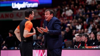 Euroleague'den Ergin Ataman'a ceza! Hakem eleştirisi başını yaktı