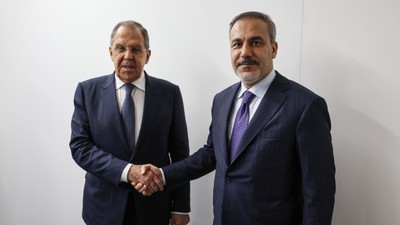 Fidan, Lavrov ile görüştü