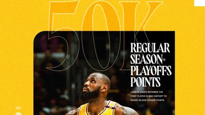 LeBron James, 50 binler kulübünü açtı: 40 yaşında rakiplerine tarihi fark