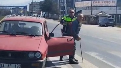 Faciayı polis önledi! Ters yönden ilerleyen aracın sürücüsü hayrete düşürdü