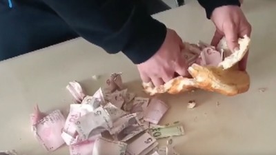 Ramazan pidesinden 617 lira çıktı