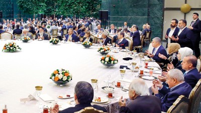 Sarayda iftar sofrasının bir günlük maliyeti 1.5 milyon TL